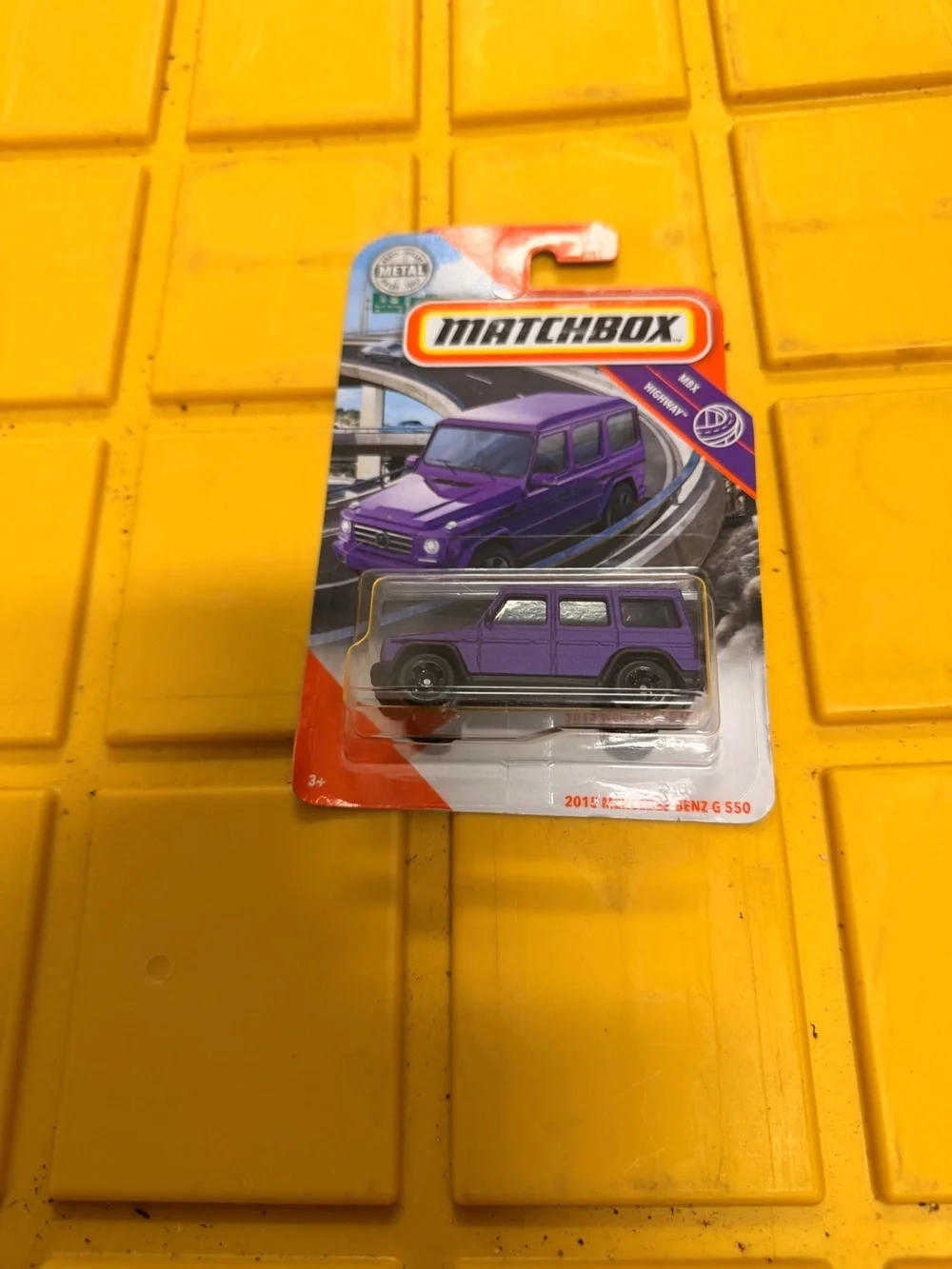 Match Purple Mercedes-Benz G 550 Die-Cast Toy Car